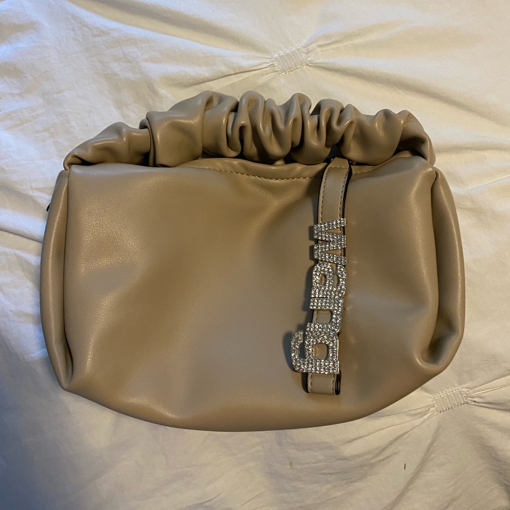Alexander Wang Scrunchie Mini Bag Tan